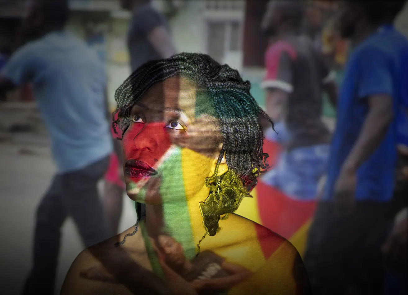 Portrait of Nanythe Talini, Republic of Congo